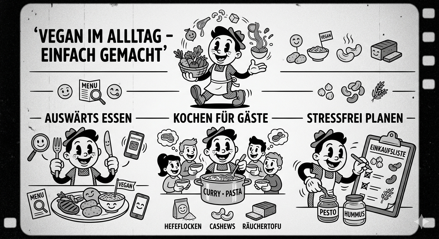 Vegan im Alltag Tipps für Restaurant und Gäste