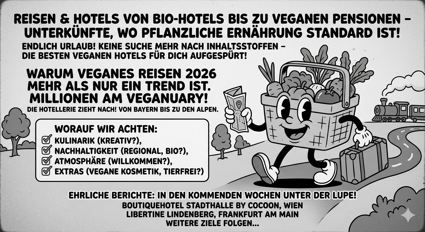 Veganes Frühstück in einem Bio-Hotel
